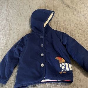 Baby Boden Dachshund Coat ❤️